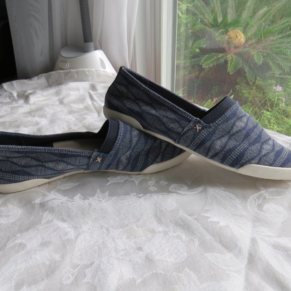 Frye melanie denim canvas size 8